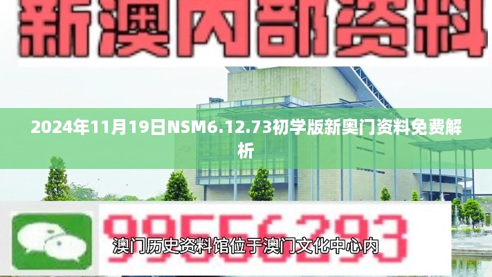 2024年11月19日NSM6.12.73初學(xué)版新奧門(mén)資料免費(fèi)解析