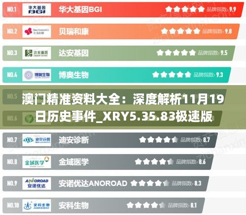 澳門精準資料大全：深度解析11月19日歷史事件_XRY5.35.83極速版