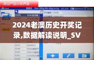 2024老澳歷史開獎(jiǎng)記錄,數(shù)據(jù)解讀說明_SVA8.12