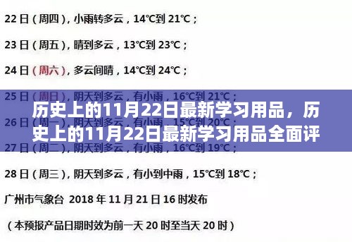 歷史上的11月22日最新學(xué)習(xí)用品深度評(píng)測與介紹