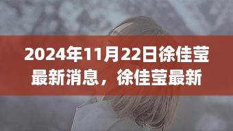 徐佳瑩最新動態(tài)，開啟音樂新紀(jì)元，2024年11月22日新篇章揭曉