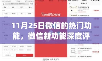 微信新功能深度評測，揭秘熱門功能優(yōu)劣與用戶體驗體驗報告（11月25日更新）