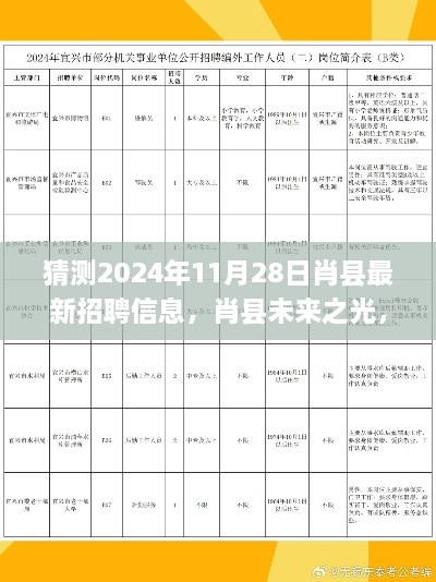 肖縣未來之光，解讀2024年最新招聘趨勢與預(yù)測肖縣最新招聘信息動態(tài)發(fā)布時間猜測（肖縣招聘趨勢分析）