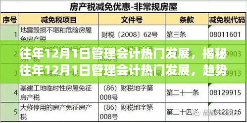 揭秘歷年十二月一日管理會計發(fā)展趨勢、挑戰(zhàn)與未來展望的洞察報告