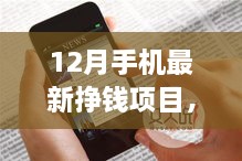 12月手機掙錢新項目，掌握未來，開啟勵志人生之旅！