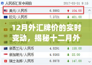 揭秘十二月外匯牌價(jià)實(shí)時(shí)變動(dòng)，智能科技引領(lǐng)投資新時(shí)代的波動(dòng)與機(jī)遇