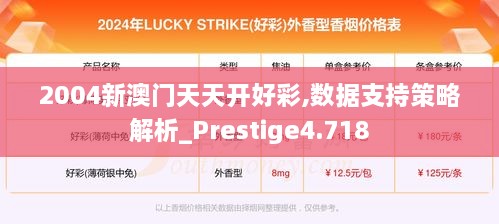 2004新澳門(mén)天天開(kāi)好彩,數(shù)據(jù)支持策略解析_Prestige4.718