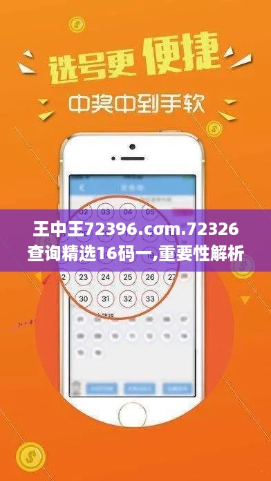 王中王72396.cσm.72326查詢精選16碼一,重要性解析方法_特別版2.155