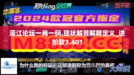 濠江論壇一肖一碼,現狀解答解釋定義_進階款3.401