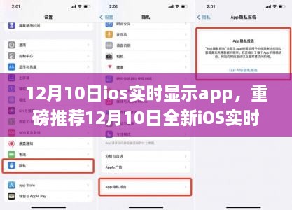 重磅推薦，全新iOS實時顯示App，智能生活助手高效便捷上線