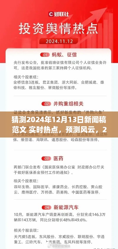 建議，風(fēng)云展望，預(yù)測即將到來的2024年12月13日新聞熱點實時報道。