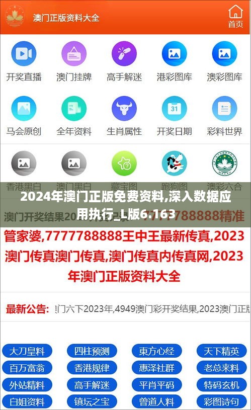 2024年澳門正版免費資料,深入數(shù)據(jù)應用執(zhí)行_L版6.163