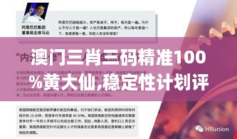 澳門三肖三碼精準(zhǔn)100%黃大仙,穩(wěn)定性計(jì)劃評估_WearOS7.187