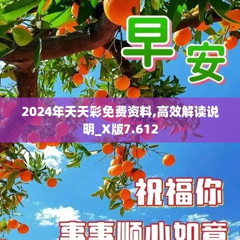 2024年天天彩免費資料,高效解讀說明_X版7.612