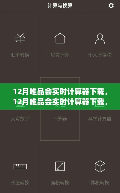 12月唯品會實時計算器下載，利弊分析與個人看法