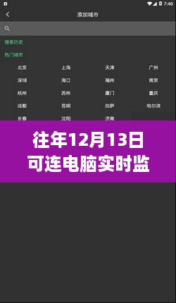 歷年12月13日精選，可連電腦實(shí)時(shí)監(jiān)視相機(jī)全解析與功能展示