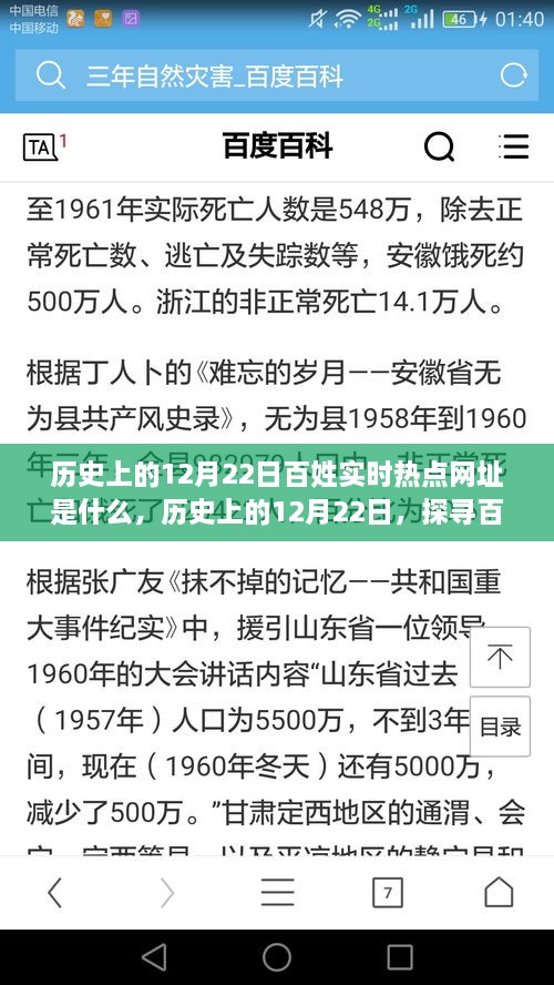 歷史上的12月22日百姓實(shí)時(shí)熱點(diǎn)網(wǎng)址變遷與觀點(diǎn)爭(zhēng)議探索