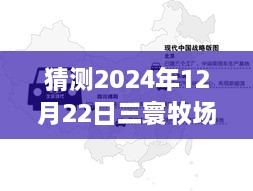 2024年12月22日三寰牧場實時路況分析與展望，周邊交通評測報告