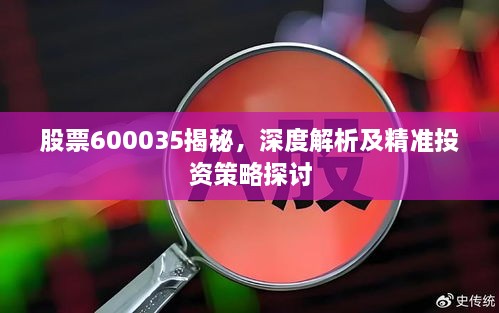 股票600035揭秘，深度解析及精準(zhǔn)投資策略探討