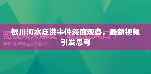 銀川河水泛洪事件深度觀察，最新視頻引發(fā)思考