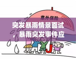 突發(fā)暴雨情景面試，暴雨突發(fā)事件應(yīng)急預(yù)案 