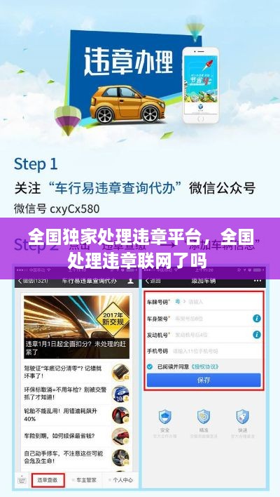 全國(guó)獨(dú)家處理違章平臺(tái)，全國(guó)處理違章聯(lián)網(wǎng)了嗎 