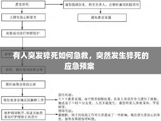 有人突發(fā)猝死如何急救，突然發(fā)生猝死的應(yīng)急預(yù)案 